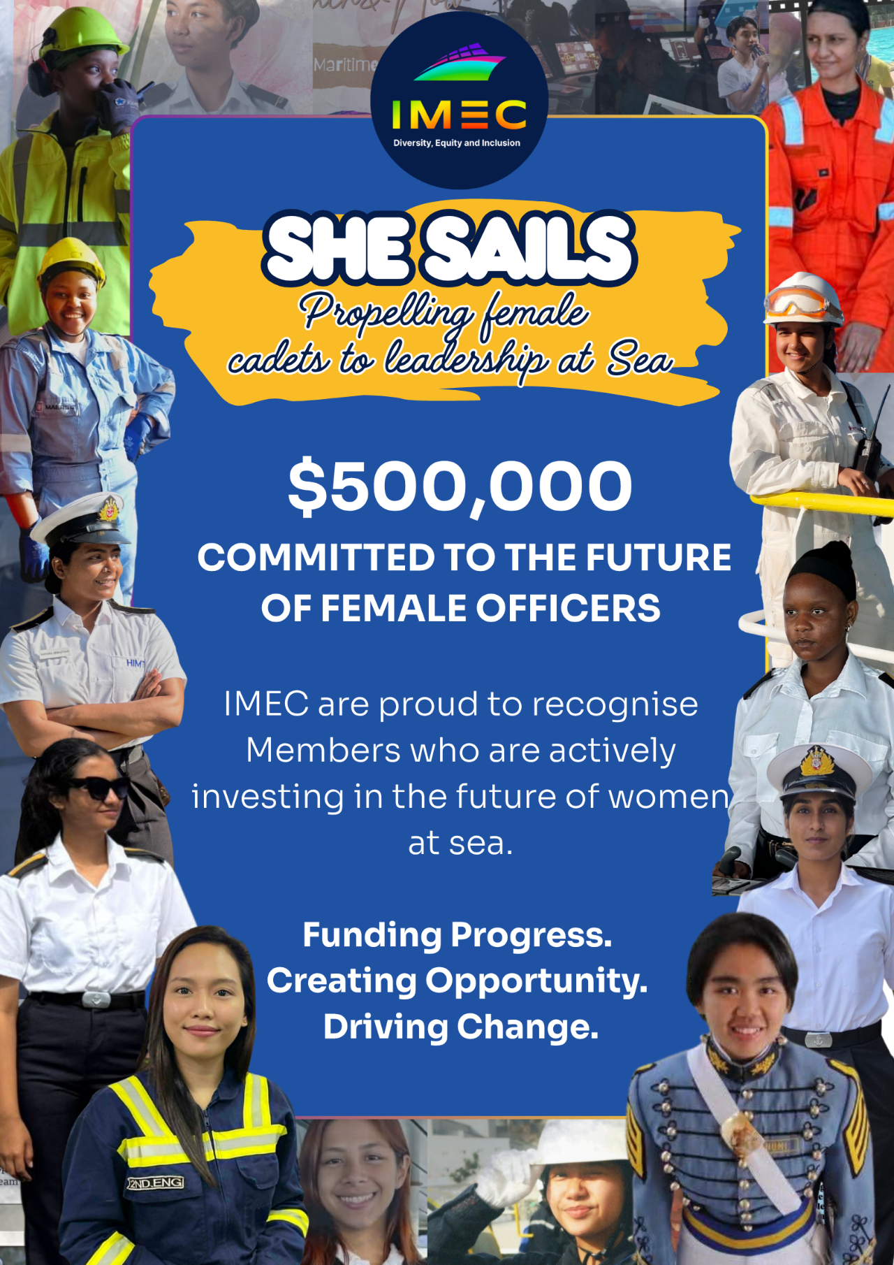 IMEC Unveils $500,000 She Sails Project