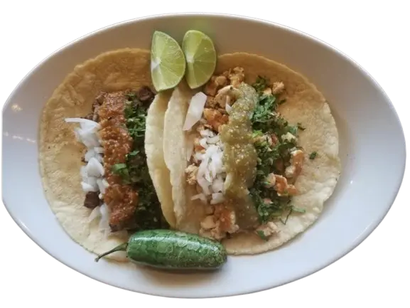 Taco de Asada o Pollo