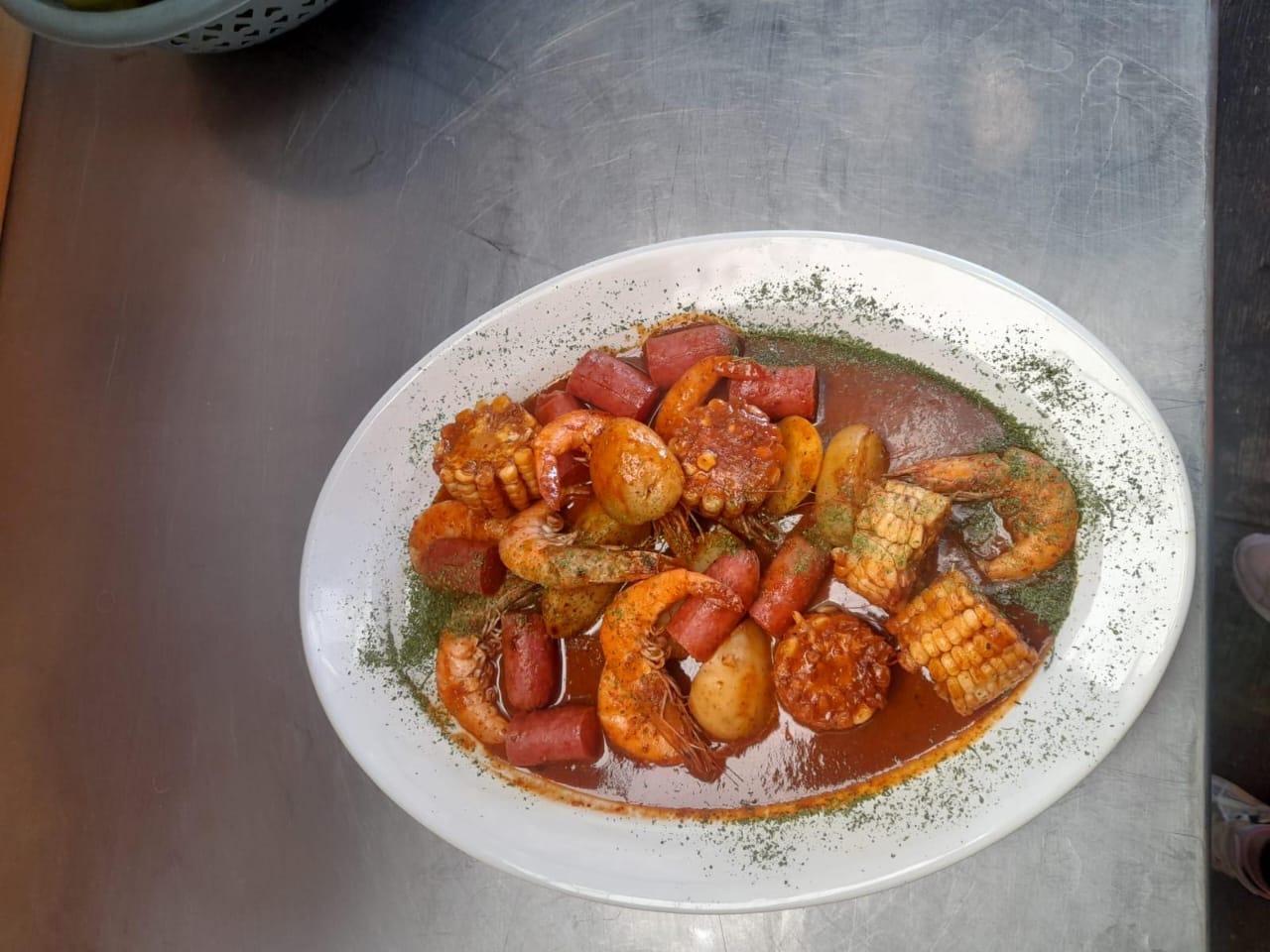 Camarones estilo Louisiana