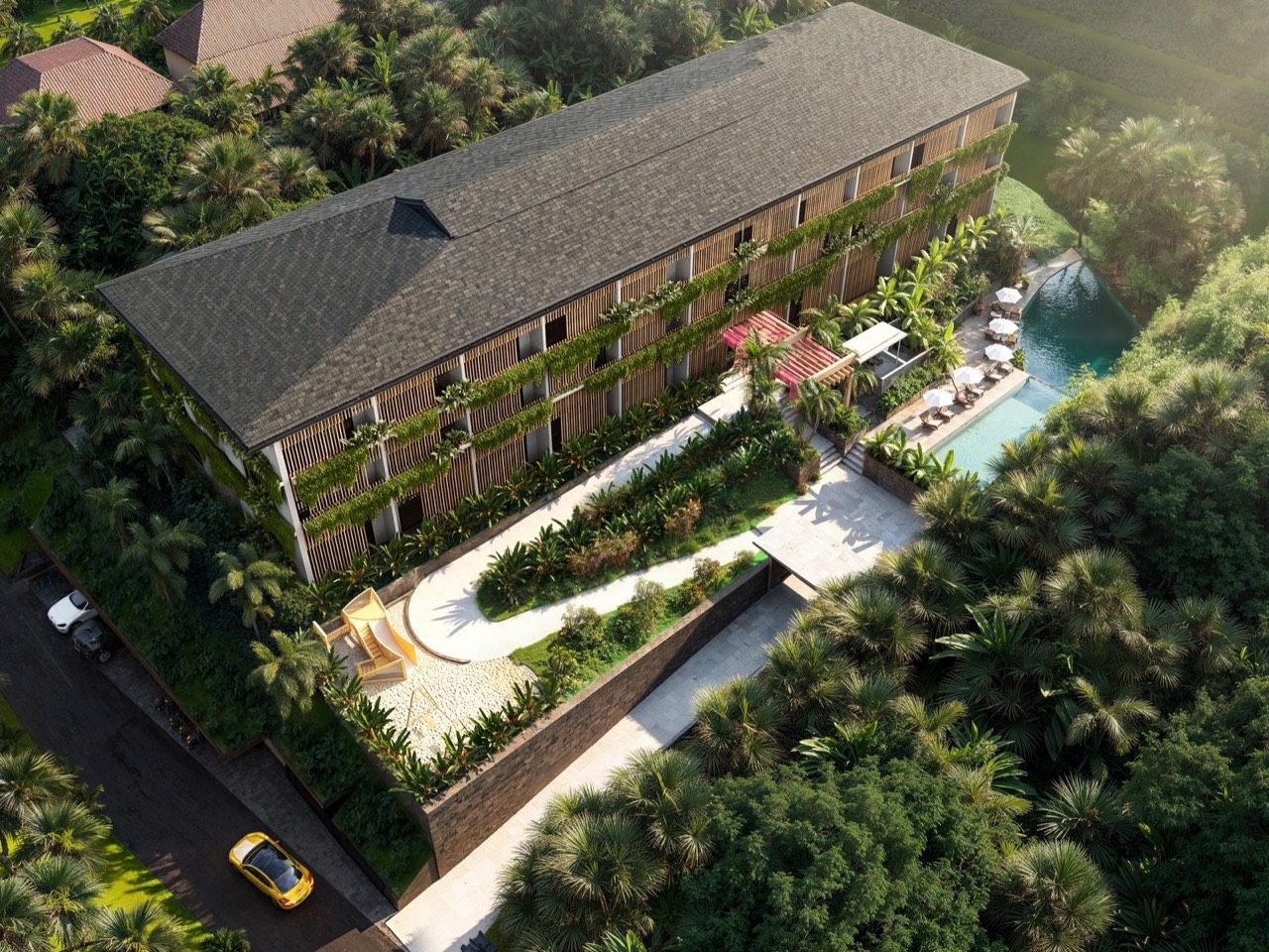 Whole 27-Key Wellness Resort Development near Ubud — USD 3,150,000 — photo 1 of 5