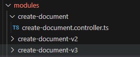 Versioned API Structure