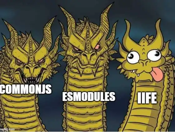 Different modules meme