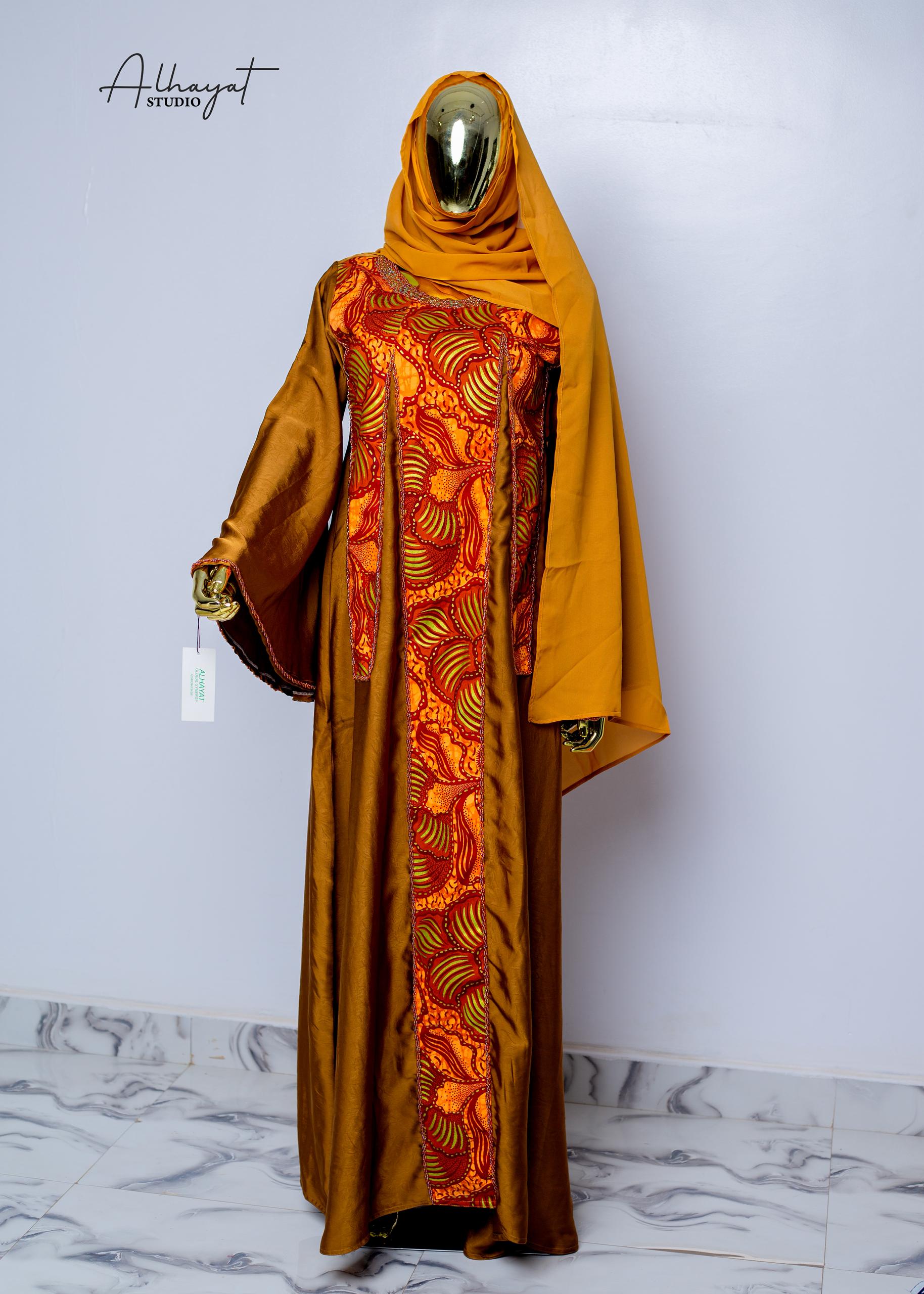 Alhayat African Abaya