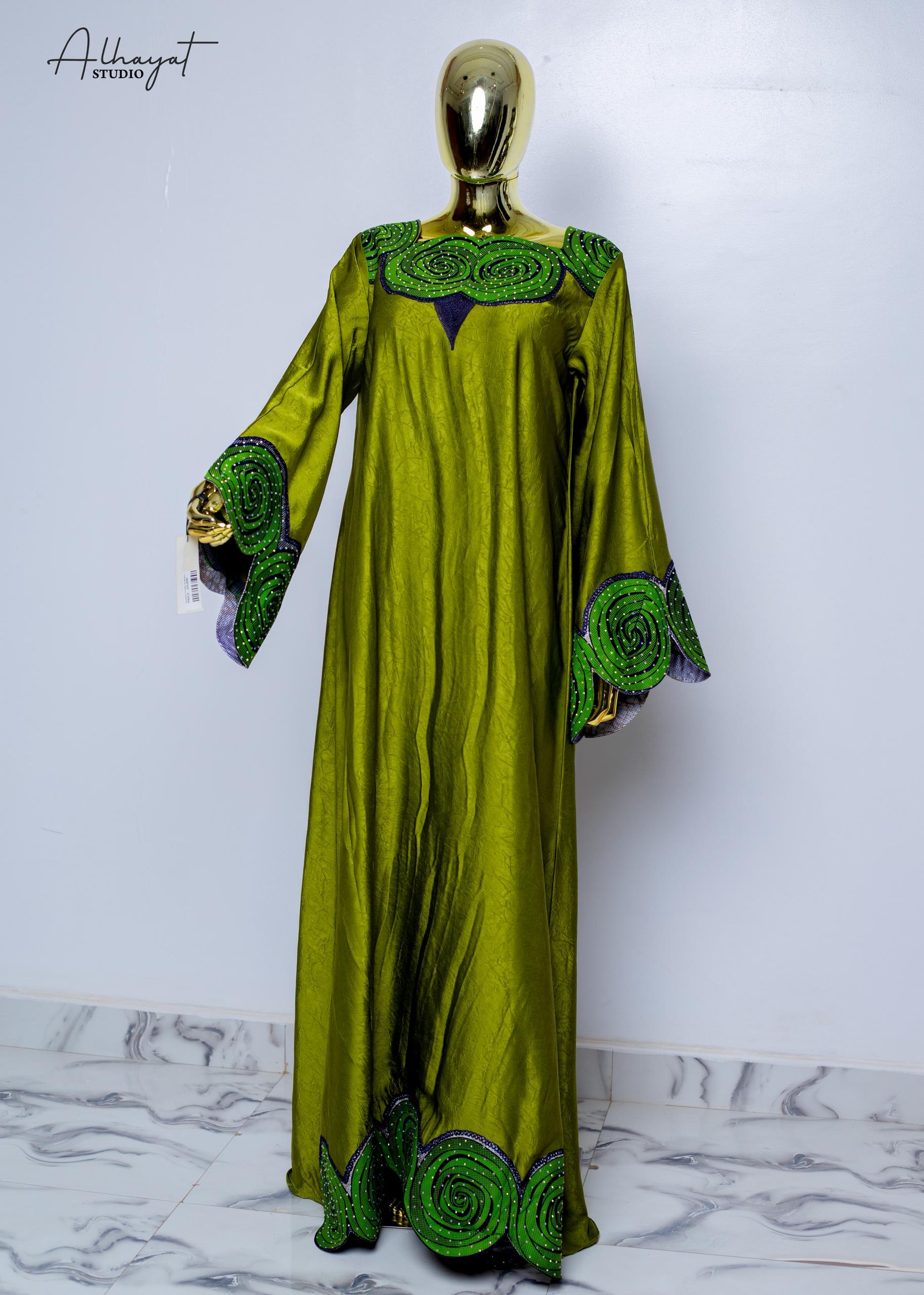 Alhayat African Abaya 