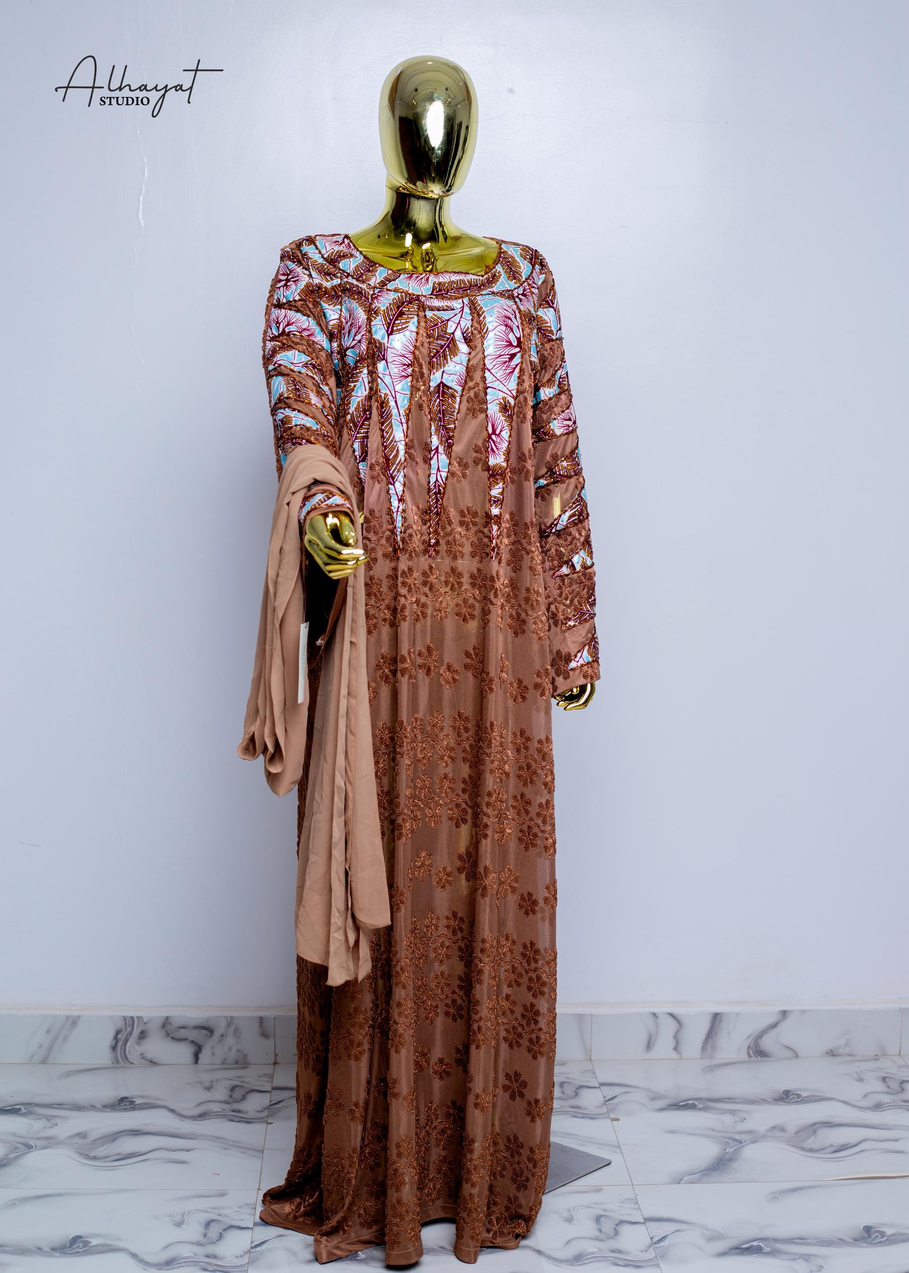 Alhayat African Abaya 
