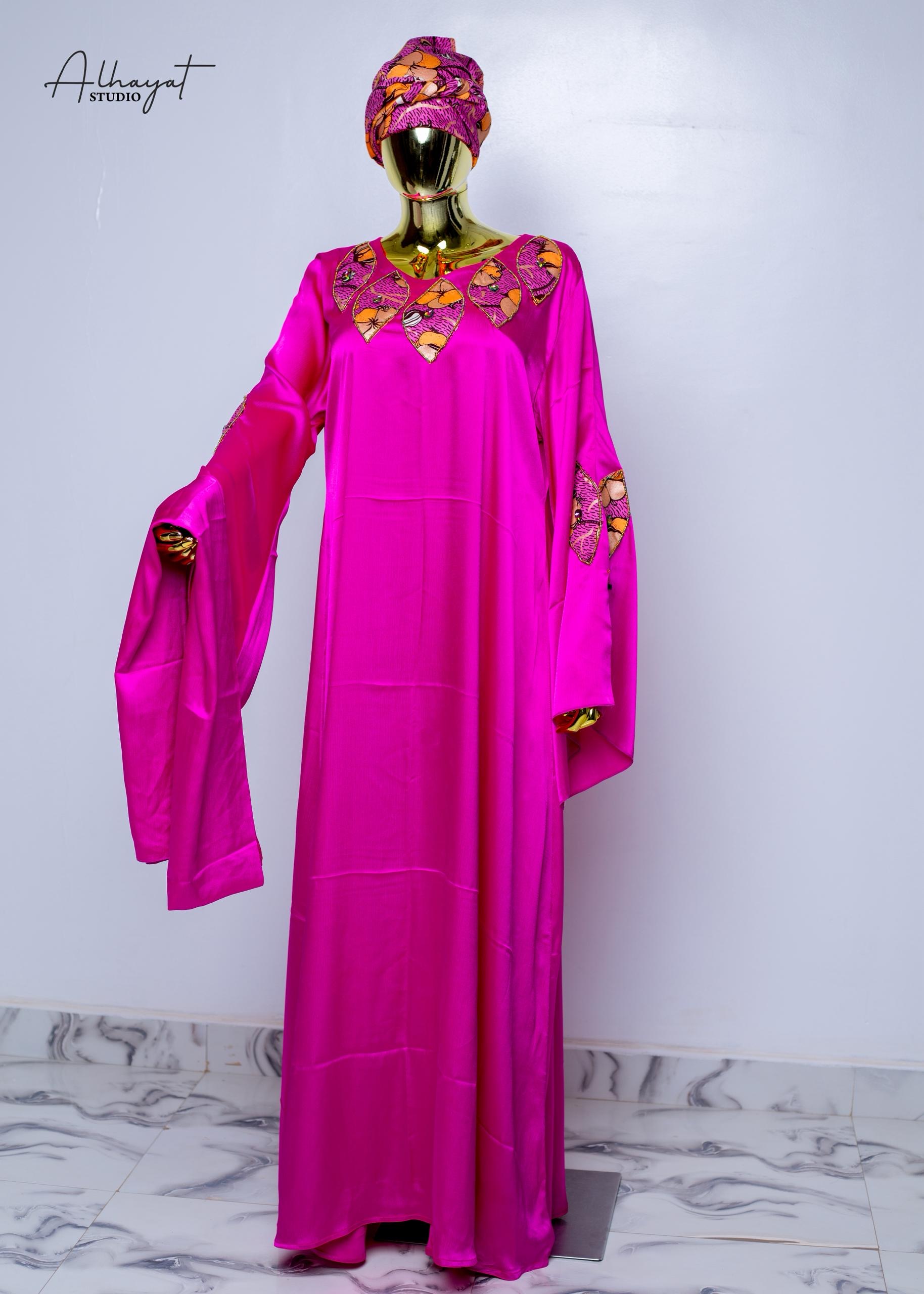 Alhayat African Abaya  2
