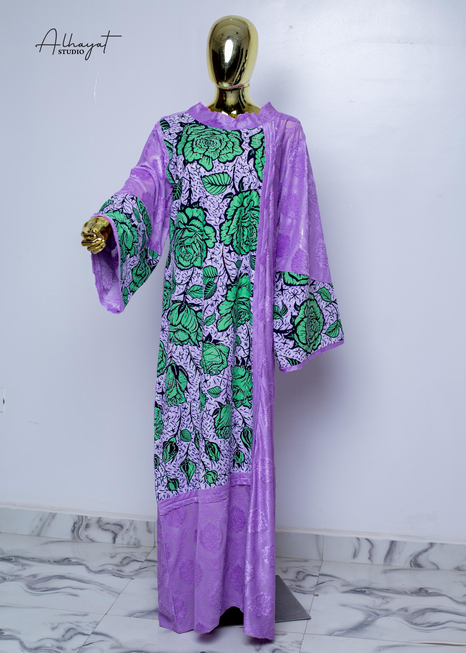 Alhayat African Abaya 