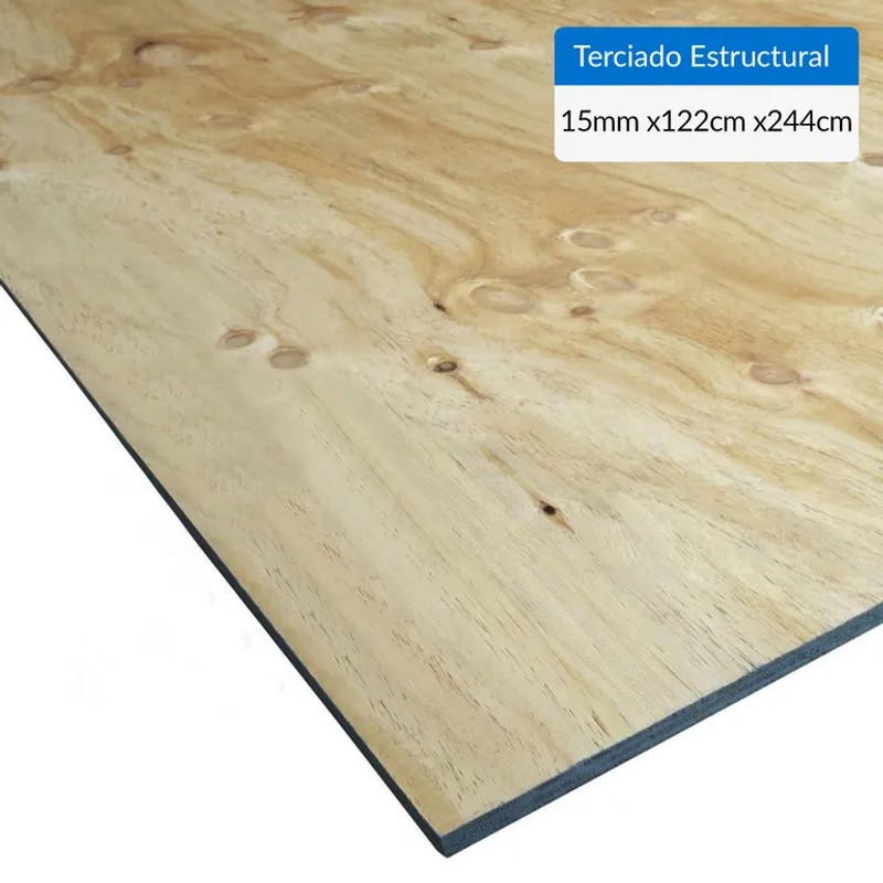 Tablero Terciado Estructural 15 mm 1.22 x 2.44 m