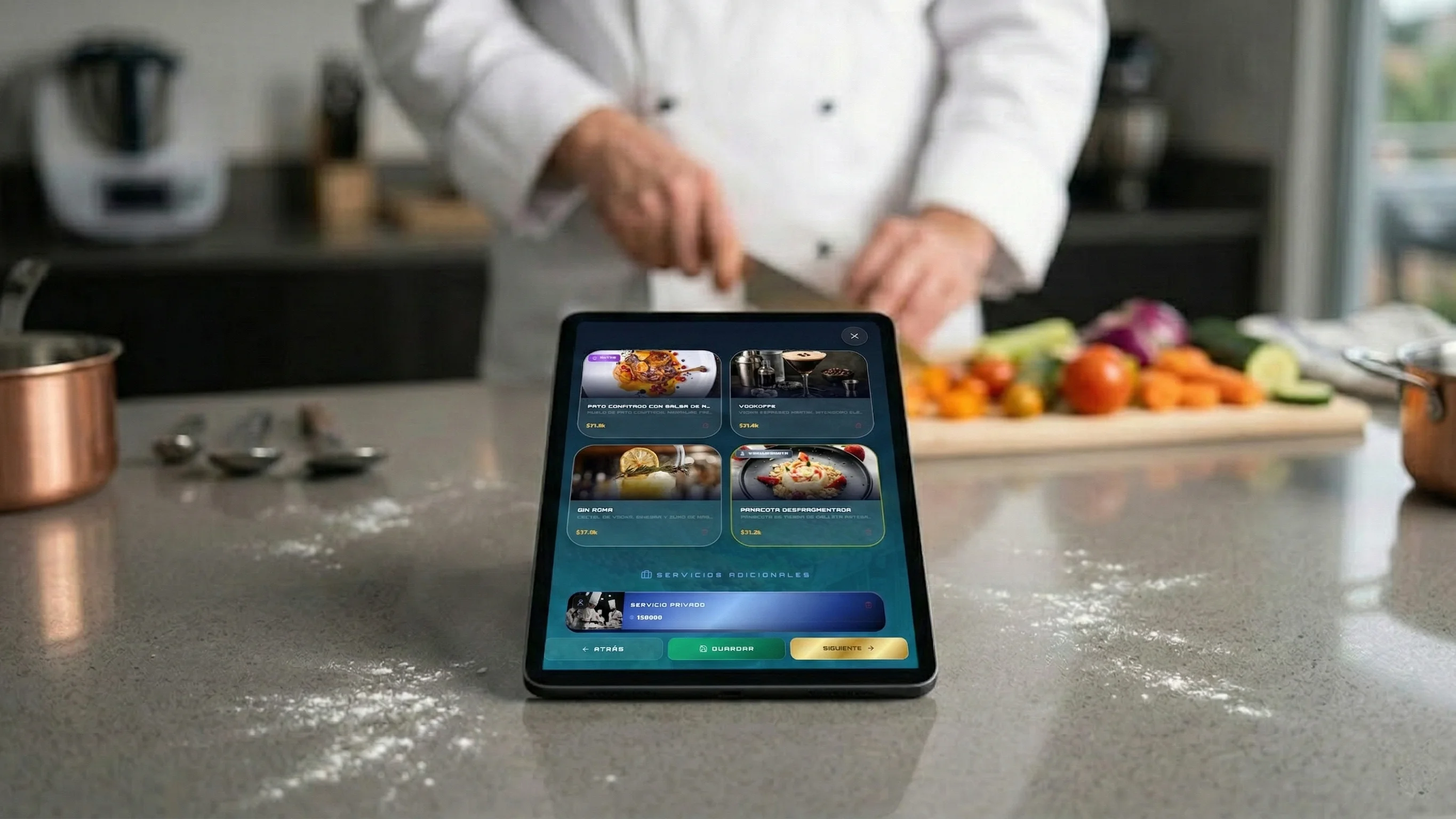 GNIA Cocina Chef Personal