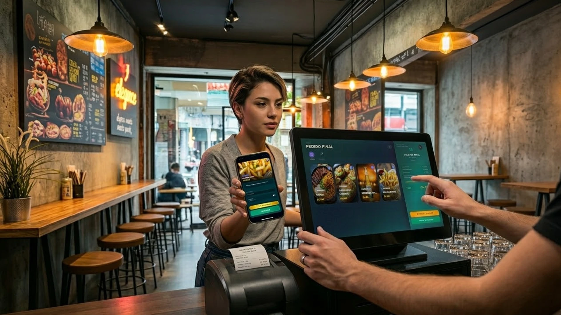 GNIA Cajero Restaurante Pequeño