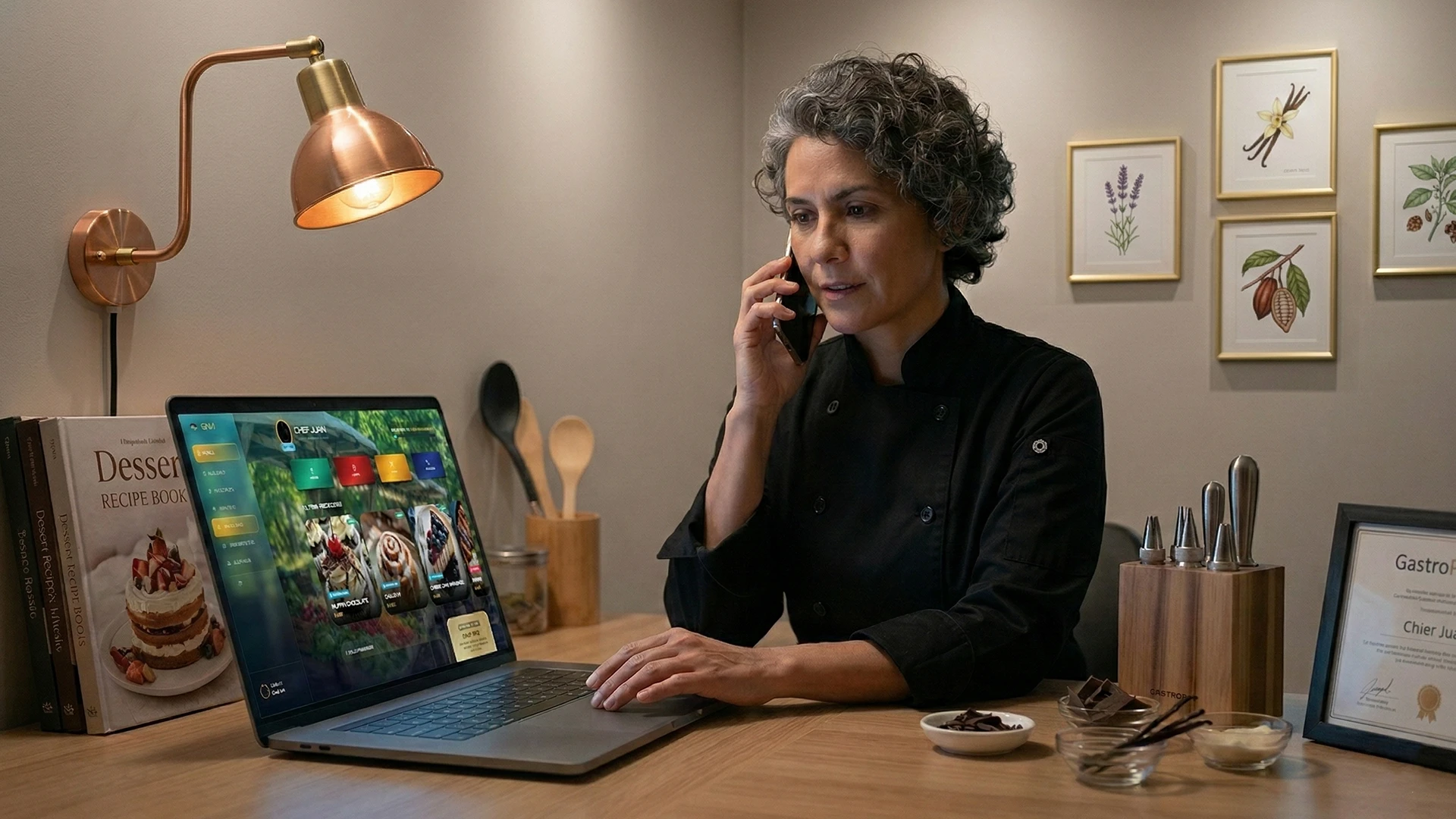 Chef Laptop Dashboard GNIA