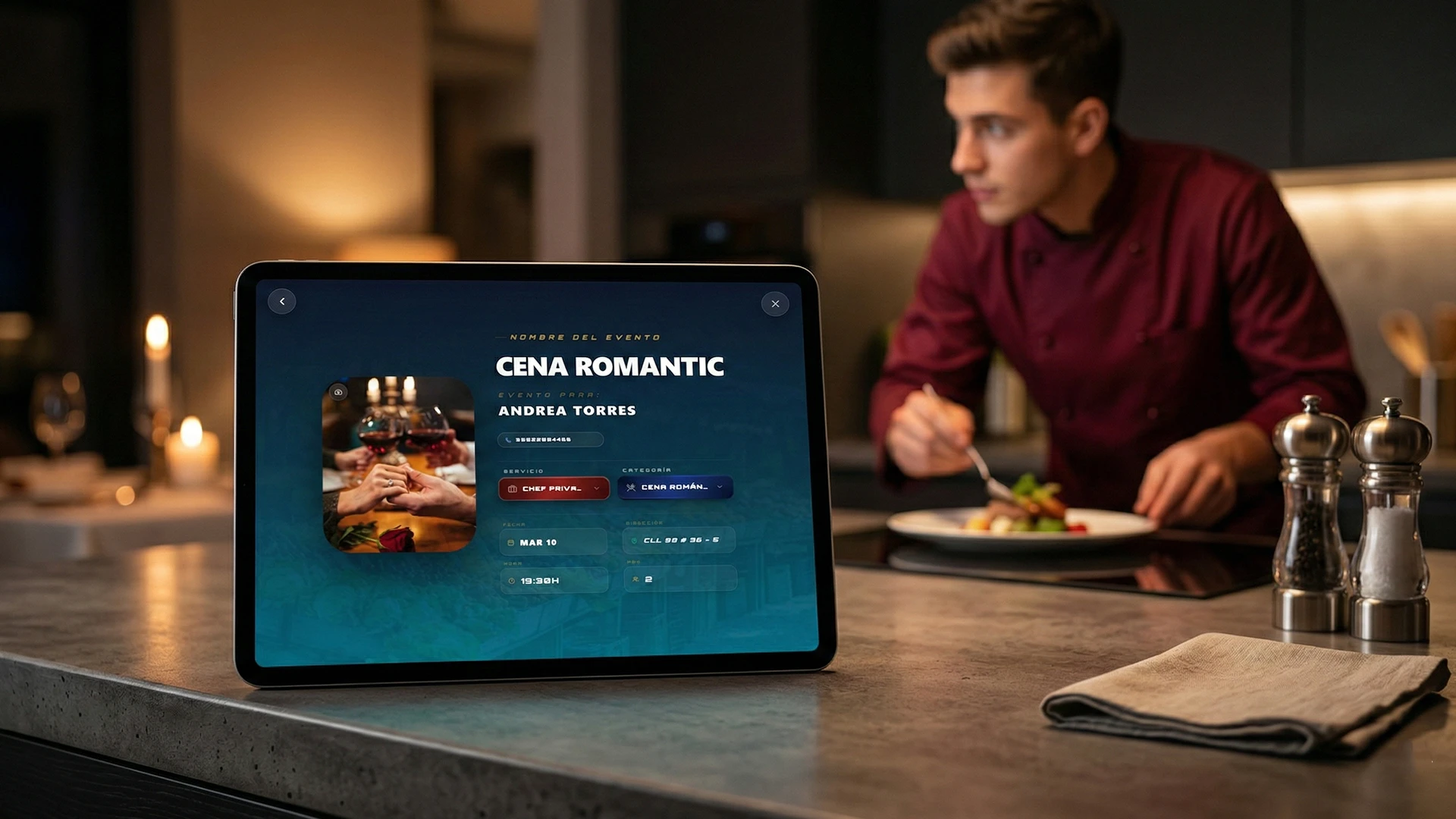 Chef Privado Cena GNIA