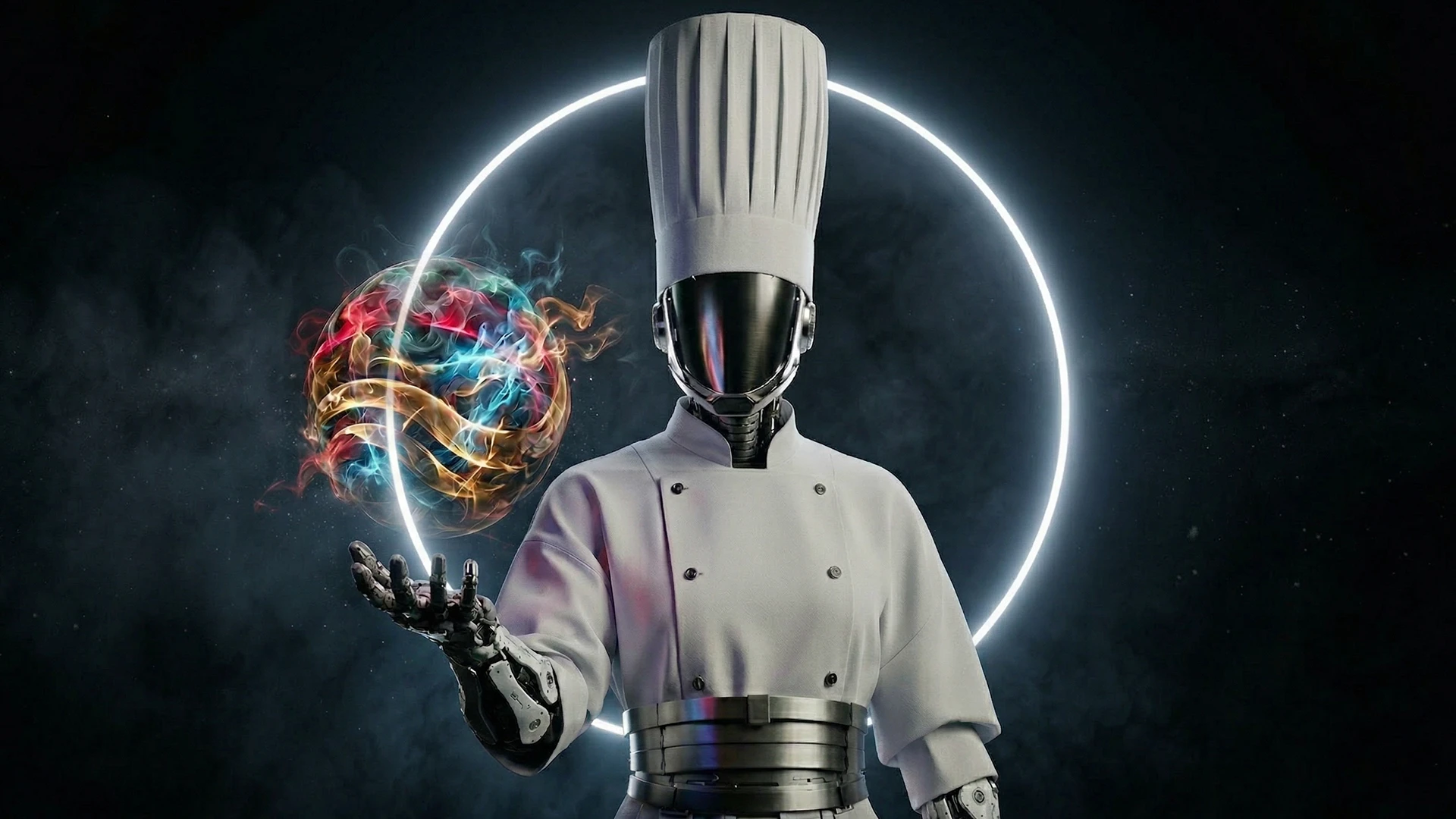 GNIA Chef robótico futurista Plan Freemium
