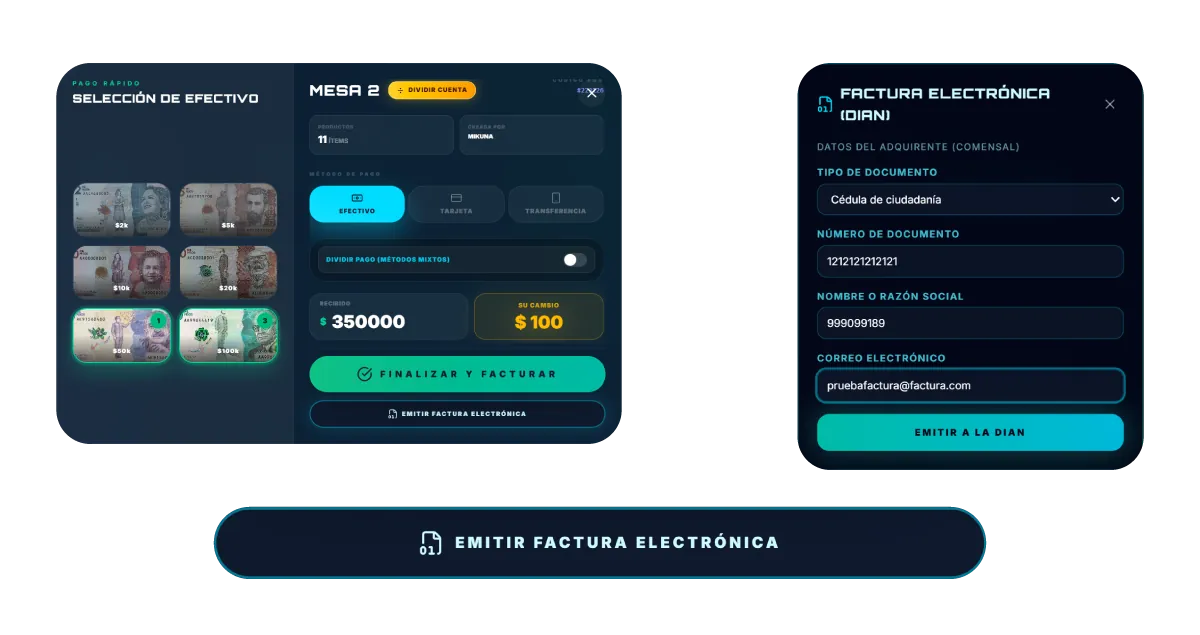 GNIA Facturación: historial