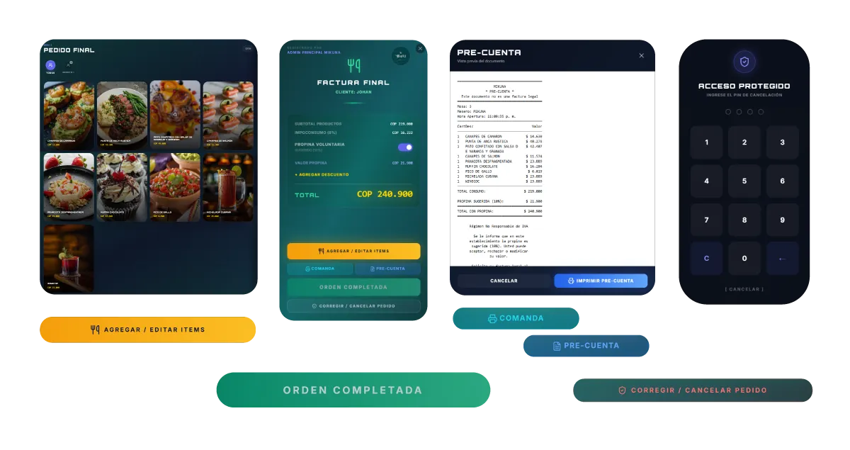 GNIA GOLD: facturación POS