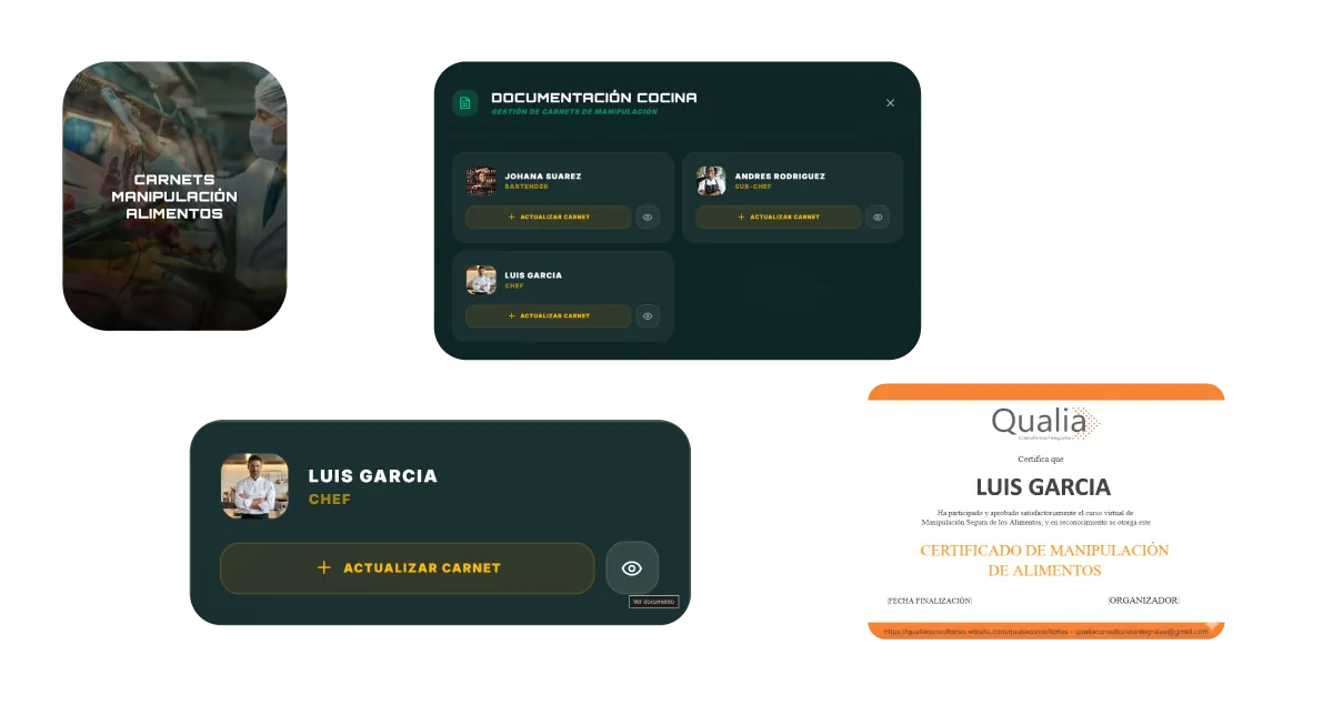 GNIA RRHH: carnet manipulación