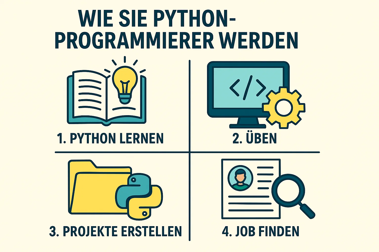 Wie Sie Python-Programmierer werden