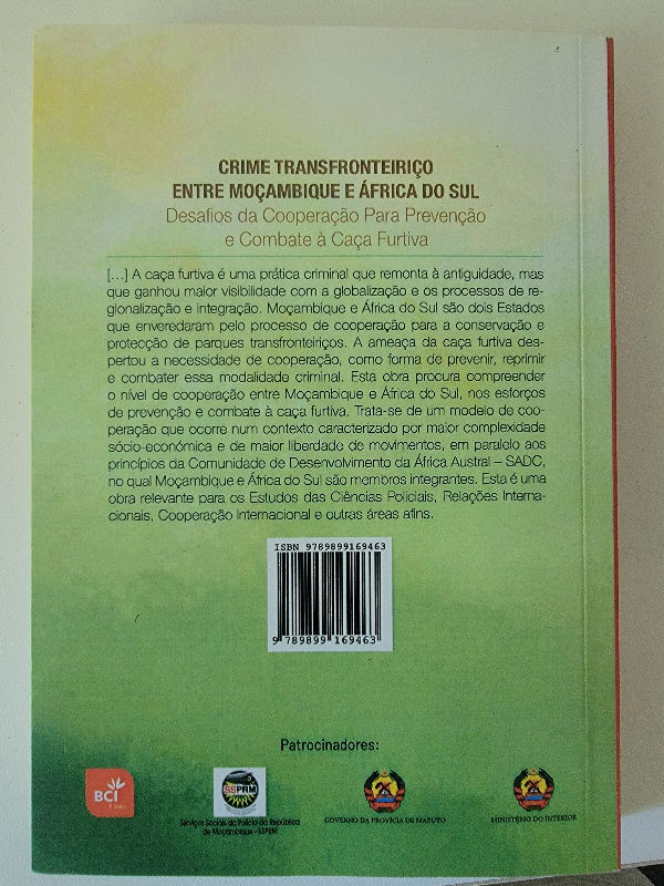 Imagem 2 do livro Crime Transfronteiriço entre Moçambique e África do Sul