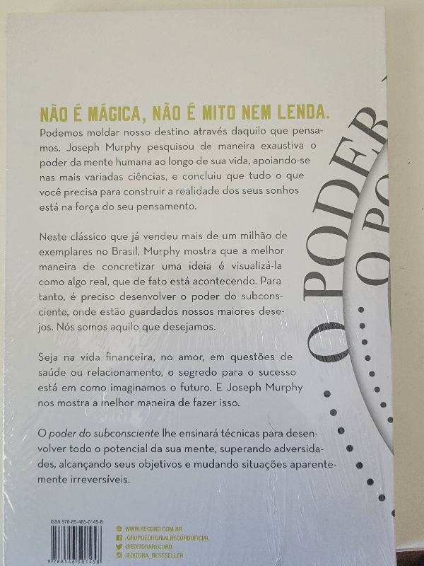 Imagem 2 do livro O Poder do Subconsciente