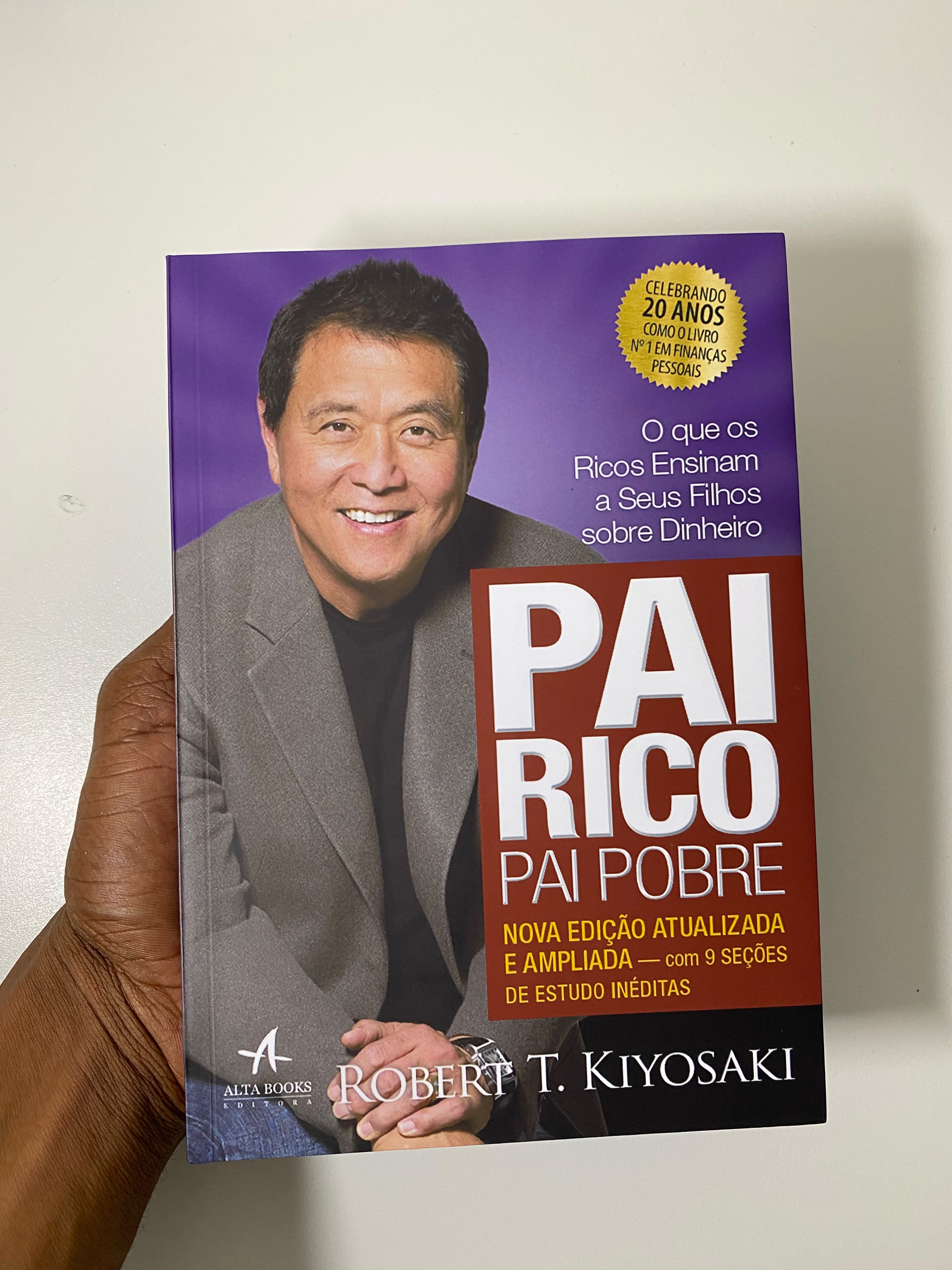 Capa do livro Pai Rico Pai Pobre