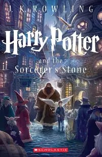 Capa de Harry Potter e a Pedra Filosofal
