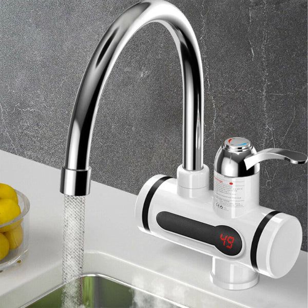 360° Kitchen Electric Heater Instant LED Faucet Home Hot Water Tap Fast Heat New - 24.00 GBP - A46, England, CV37 0QD - Marketplace