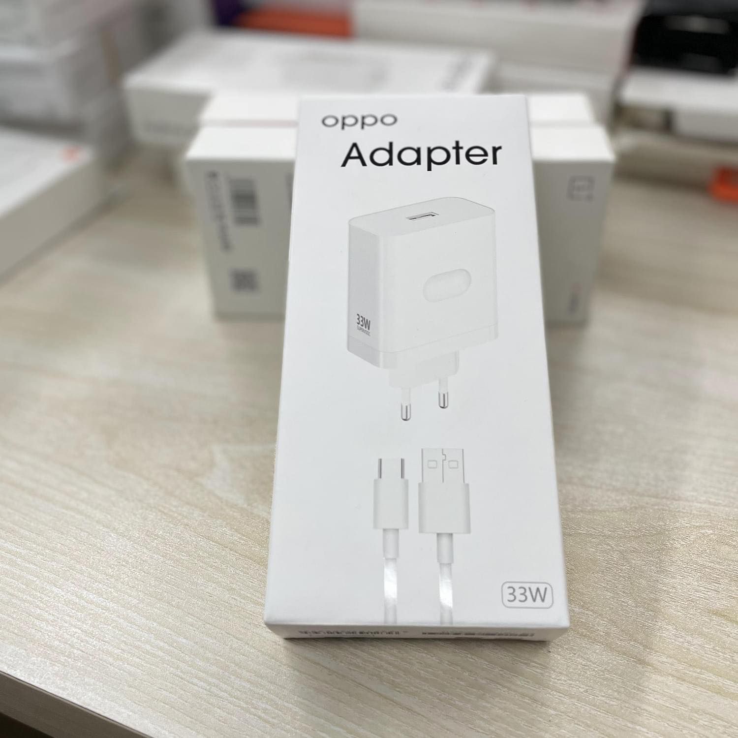 OPPO 33W SuperVOOC Fast Charger - USB-A To Type-C - Original Box Pack - 850.00 BDT - 23/1, Sikkatuly Lane, Bongshal, Dhaka Division, 1100 - Marketplace