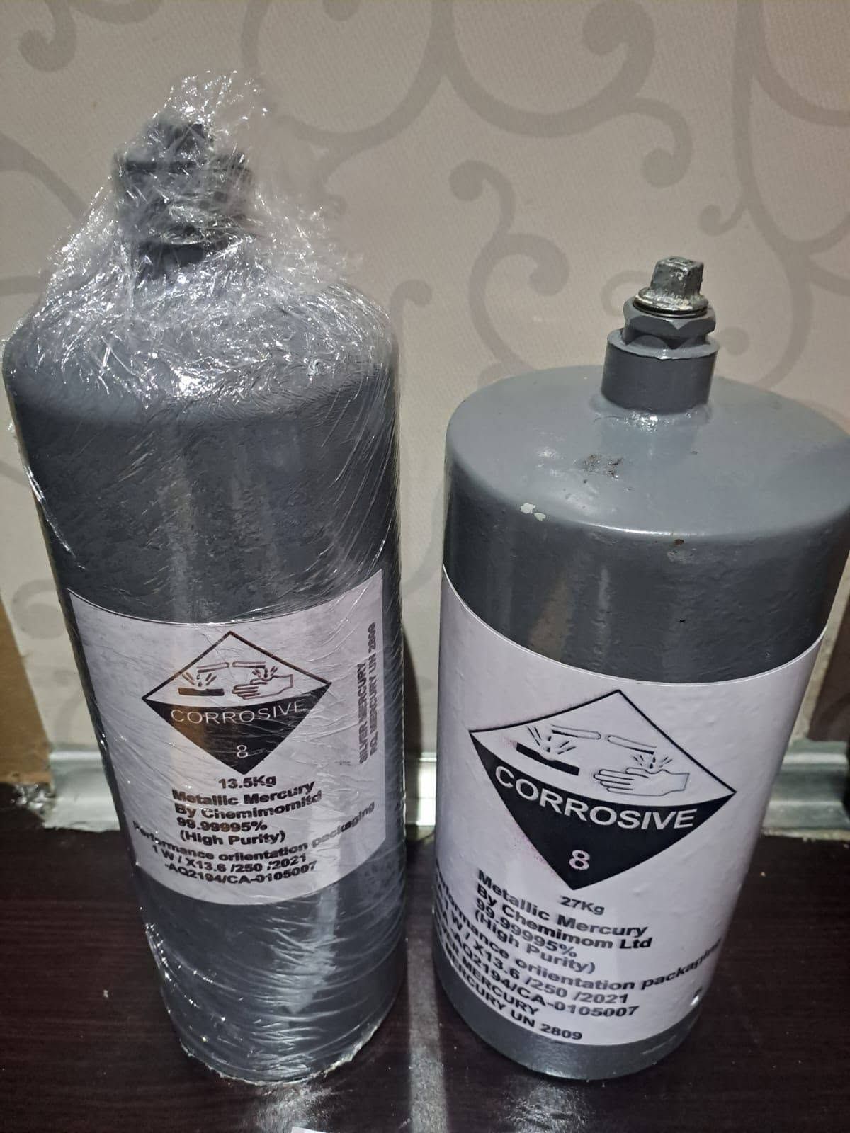 Sell Prime Virgin Silver Liquid Mercury 99.999% - 500.00 USD - mombia - Marketplace