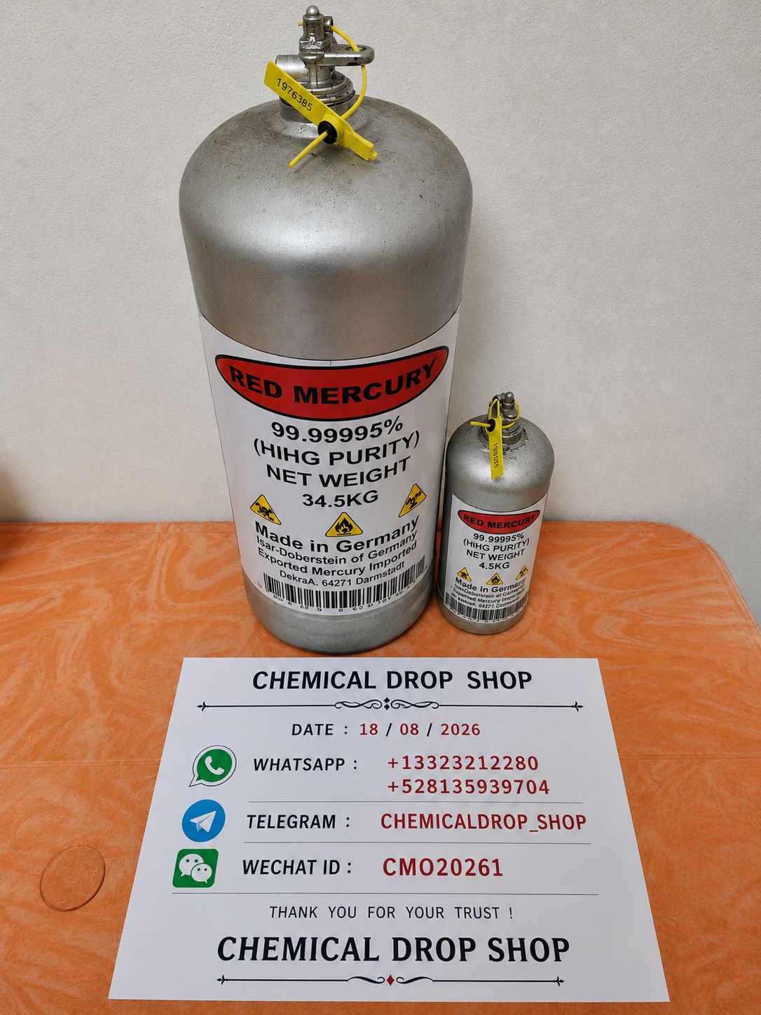 Buy Red Mercury Liquid At Wholesale Price In Marketplace-bazaar - 8000.00 USD - mombia - Marketplace