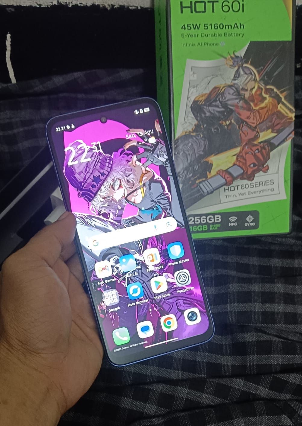 Infinix Hote 60i Ram 8/256 Fullest - Jakpus cempaka putih