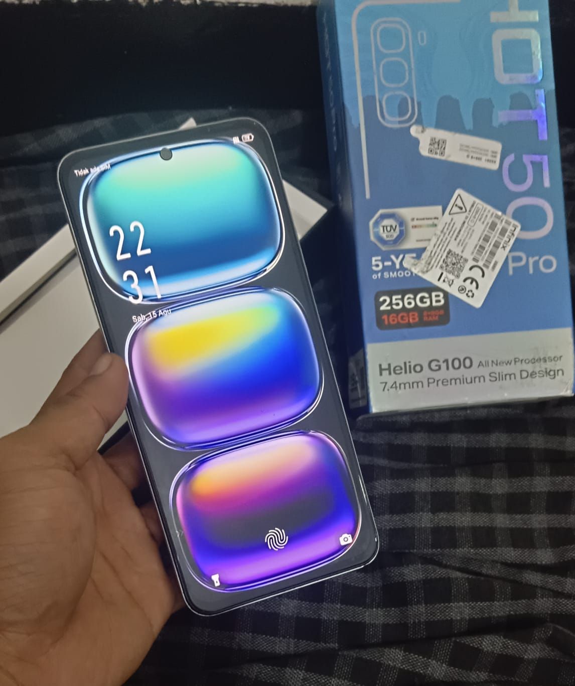 Infinix Hote 50 Pro Ram 8/256 Fullest - Jakpus cempaka putih