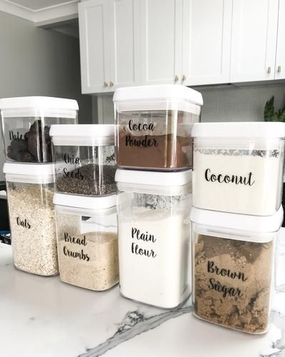 Kitchen Organising Labels