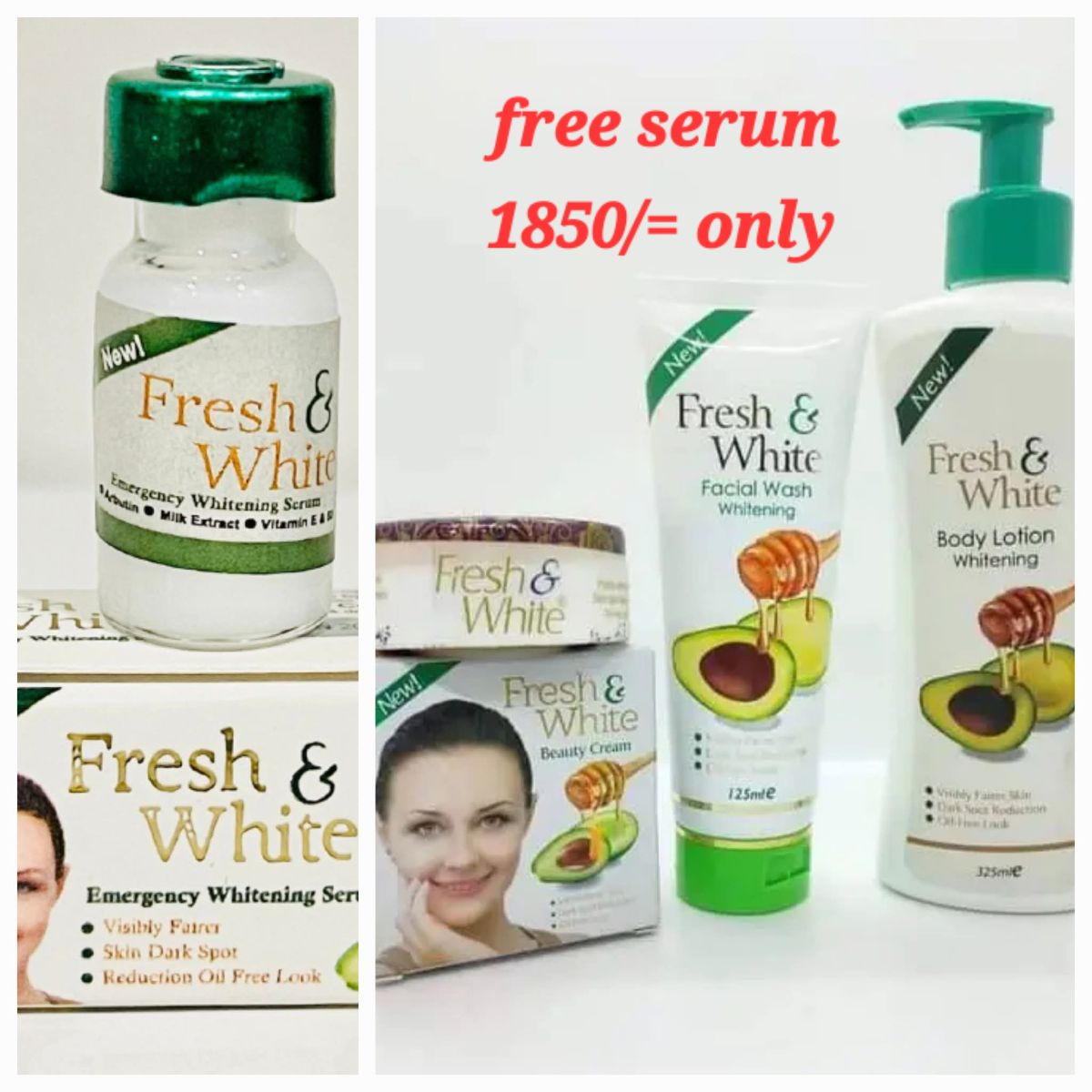 Fresh&white 4in one pack