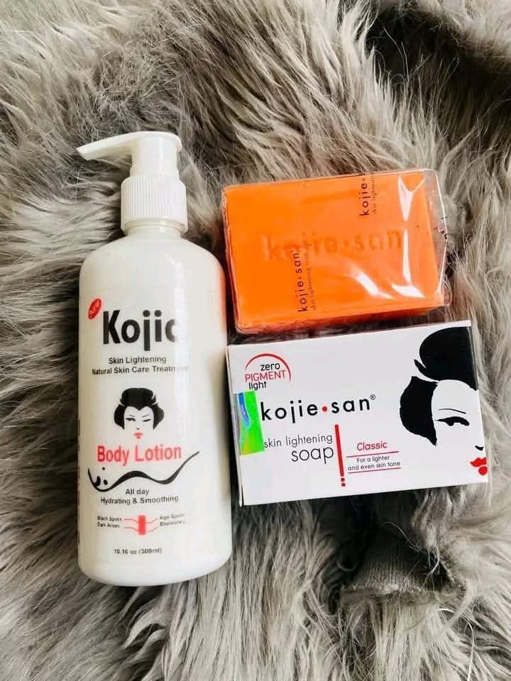 Kojic soap & bodylotion 
