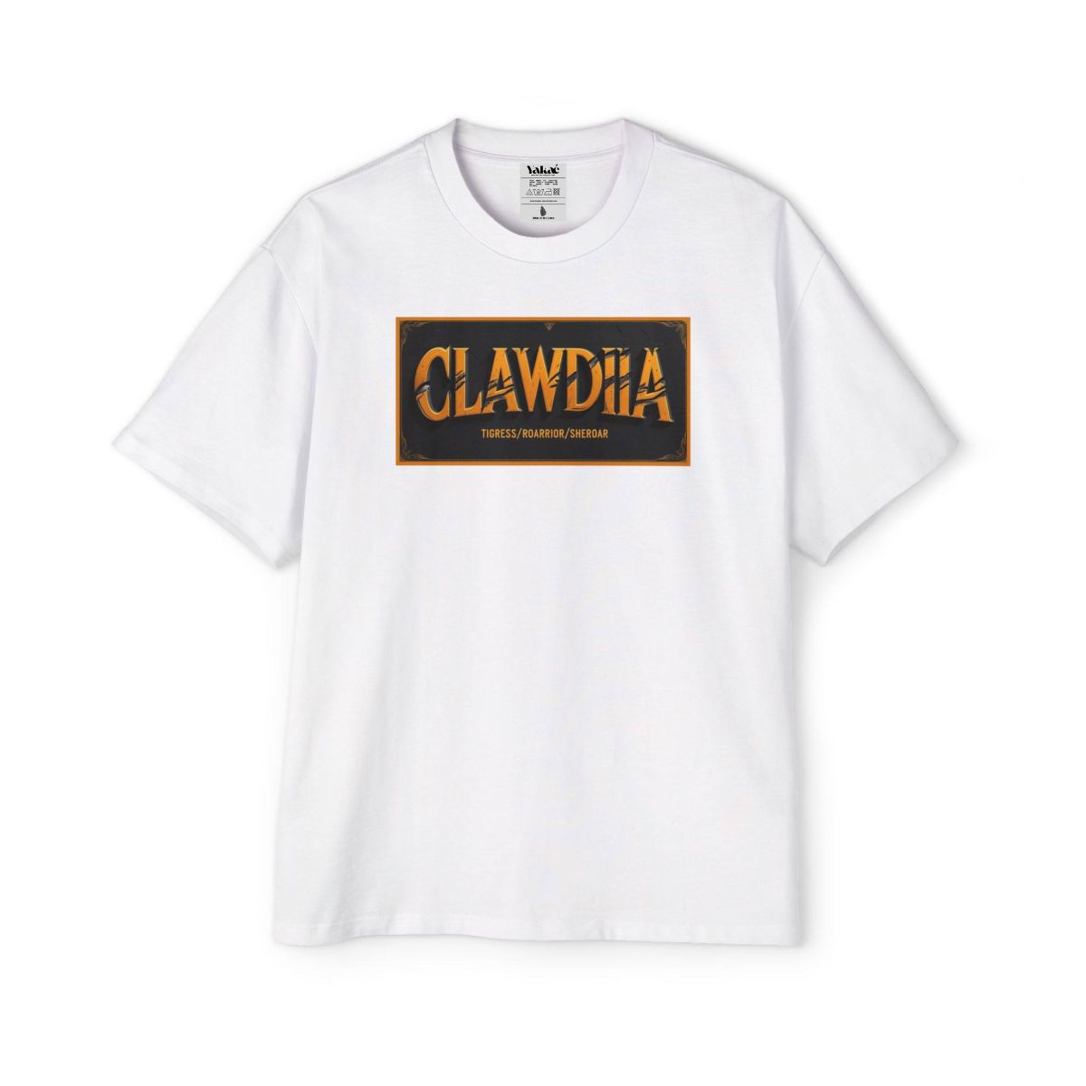 Clawdiia Tigress Spirit Graphic Tee – Bold Power, Wild Roar Tiger Design