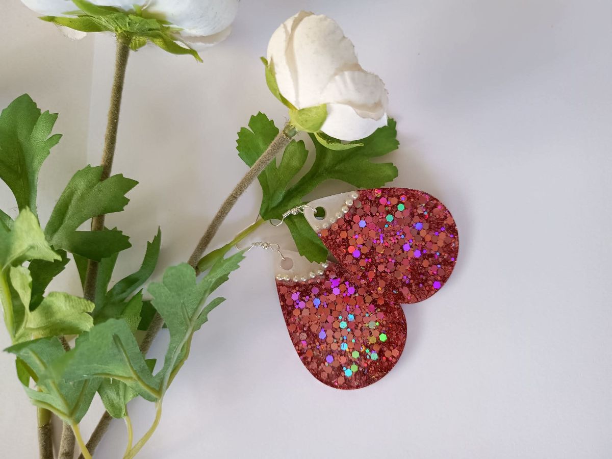 Glitter earrings