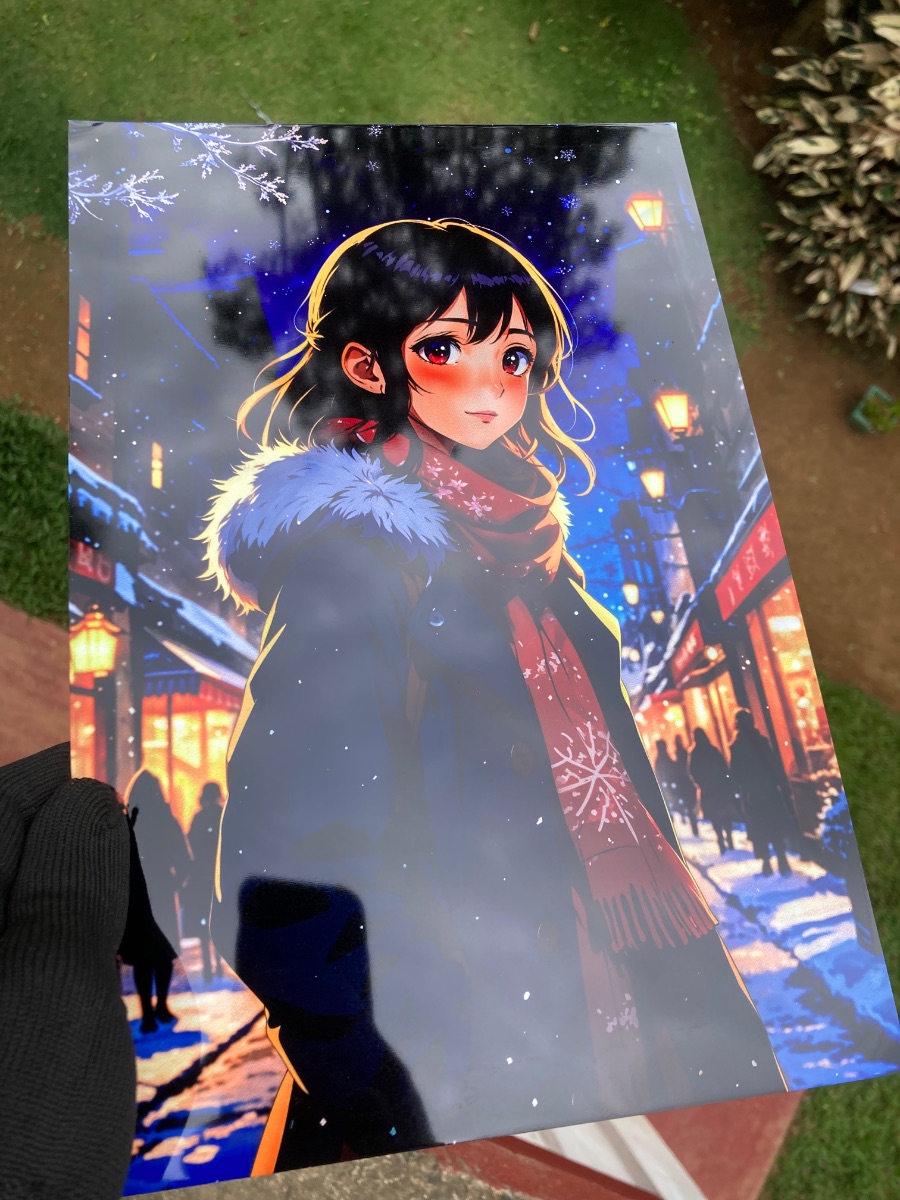 Metallic Day Card