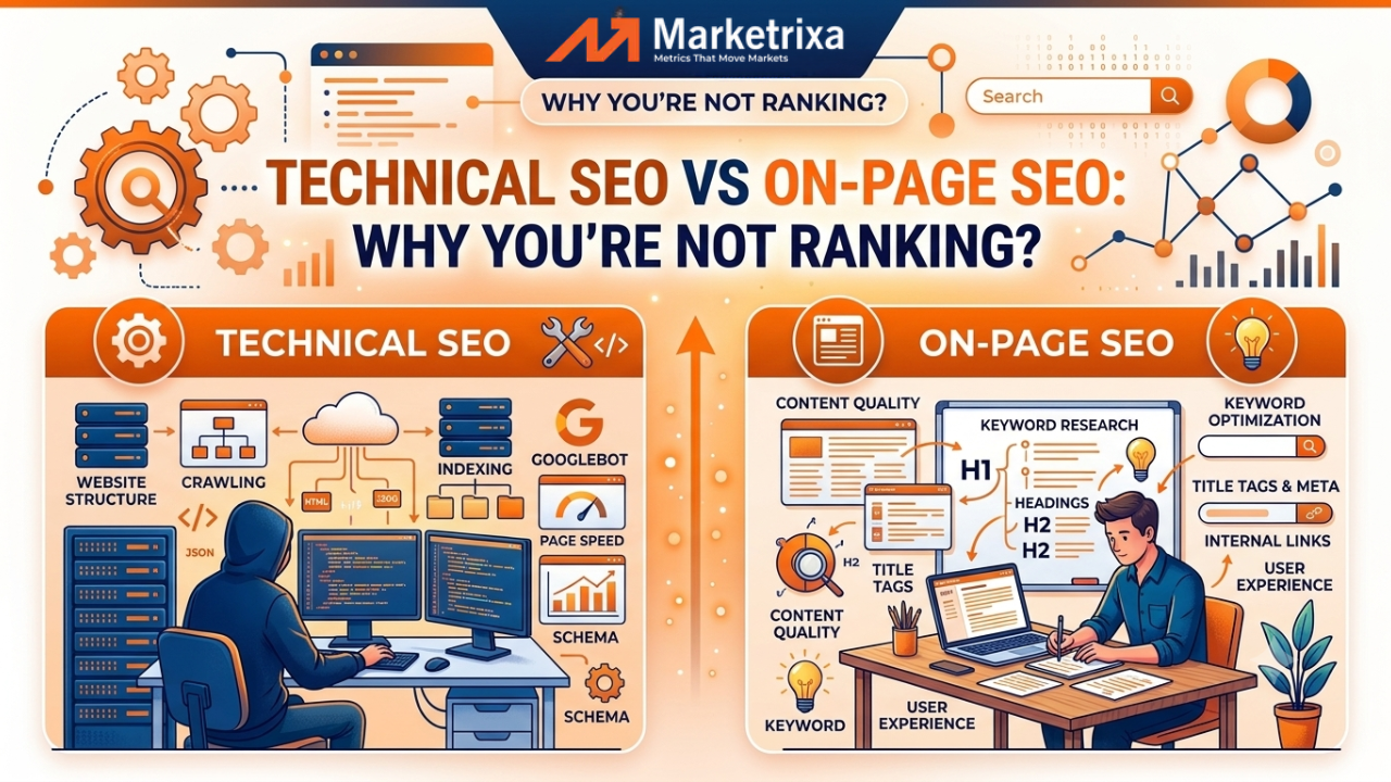 Technical SEO vs On-Page SEO: Why You're Not Ranking