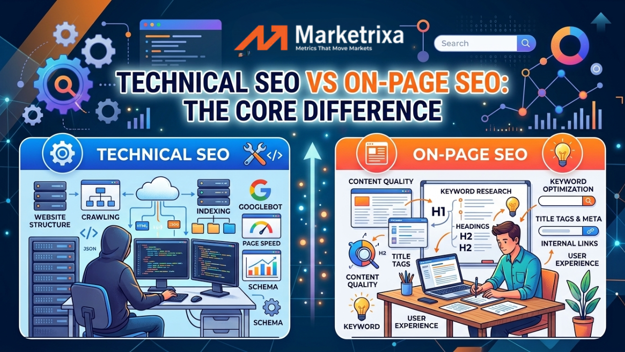 Technical SEO vs On-Page SEO: The Core Difference