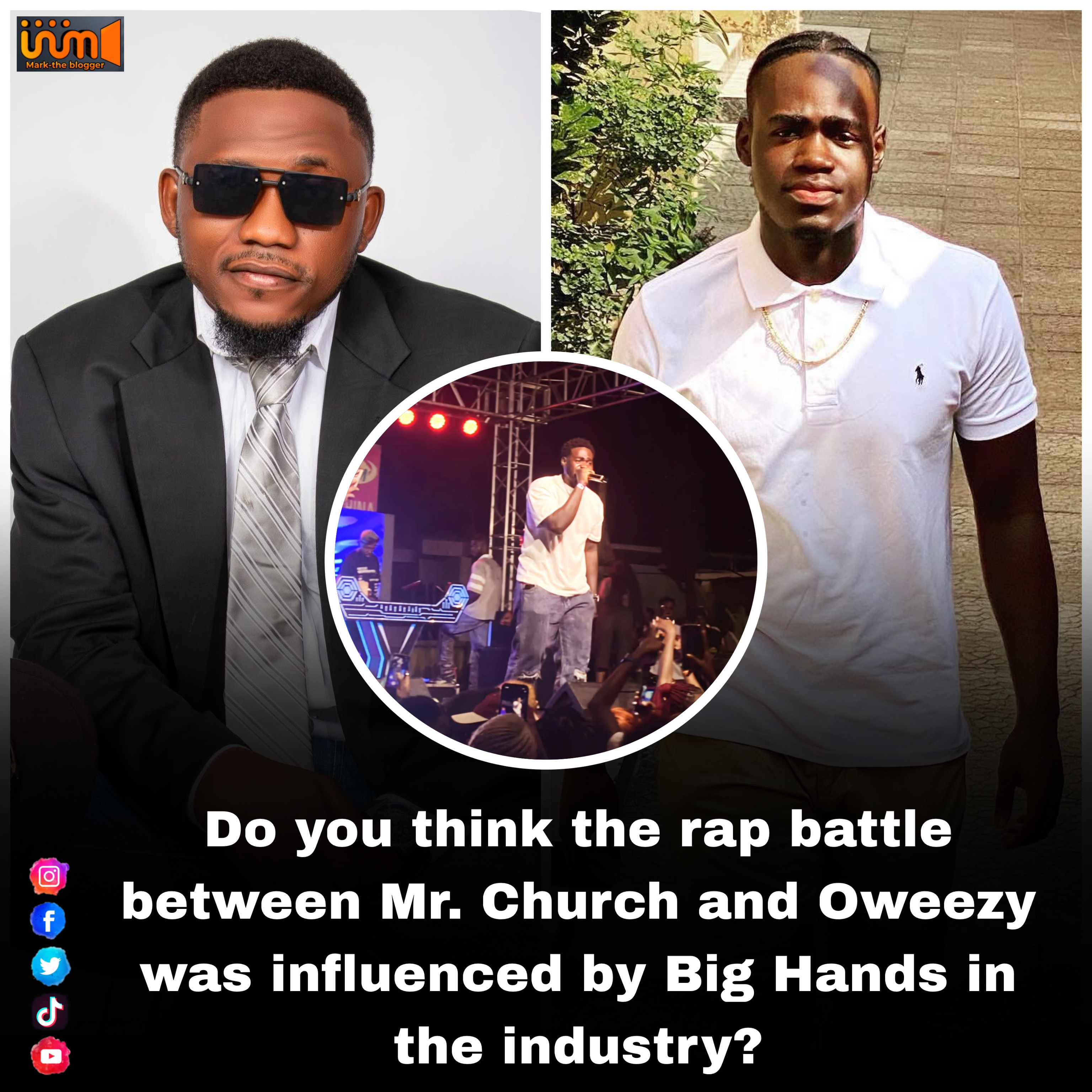 Industry Outcast but Hip Hop favorite as the battle rap between Mr Church and Owezzy reveals enemies and suspicions of Big Hands undermining the Industry!