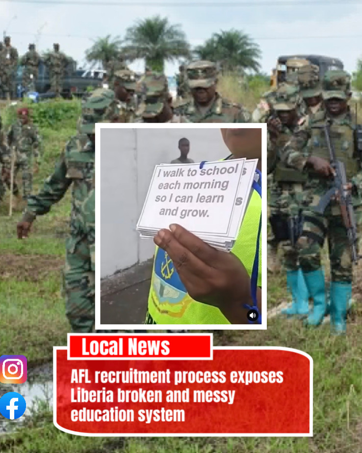 AFL recruitment exposes Liberia’s broken education system