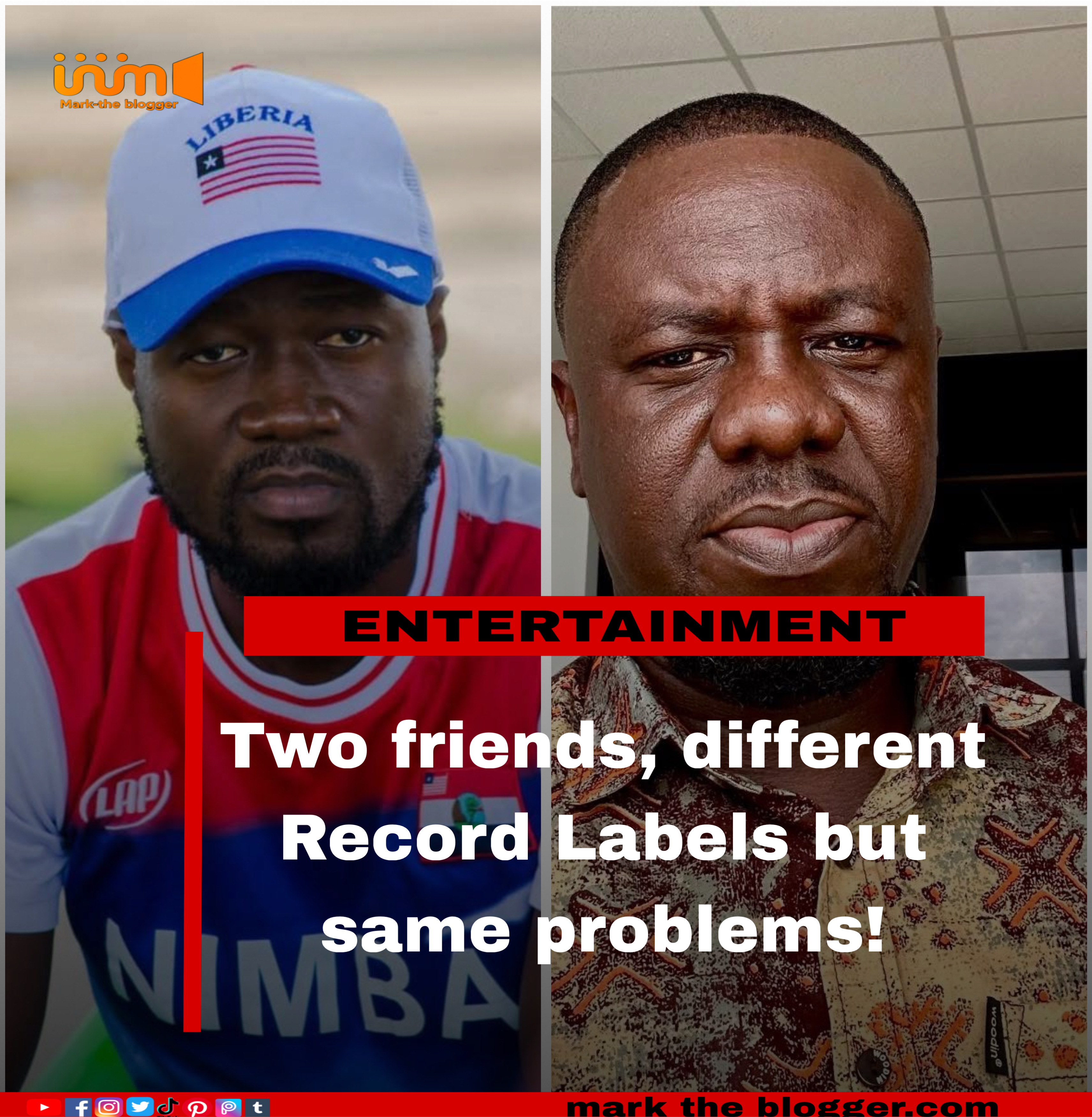 Two friends, different Record Labels, same problems!