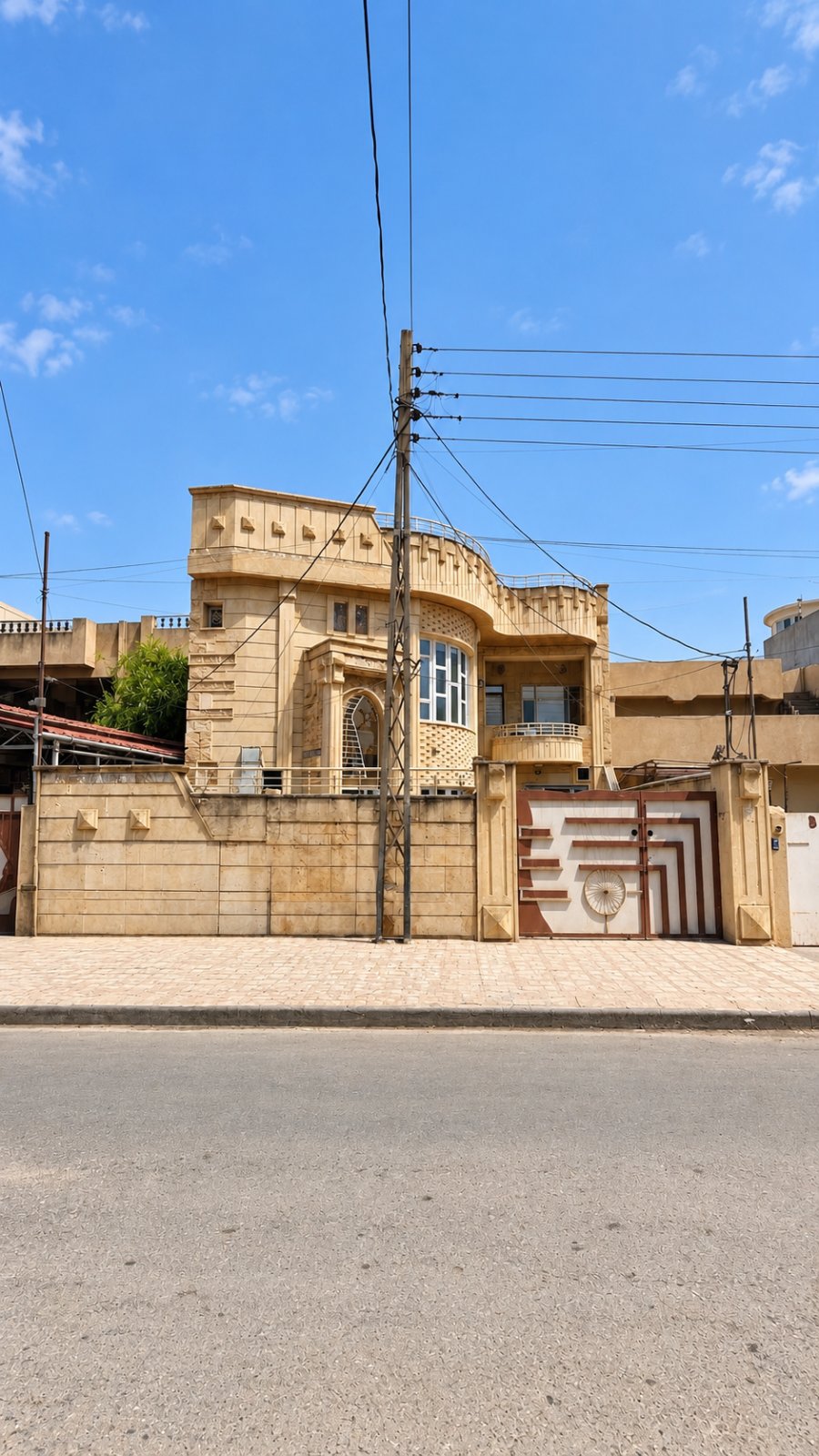 دار في حي العربي خلف جامع الذاكرين