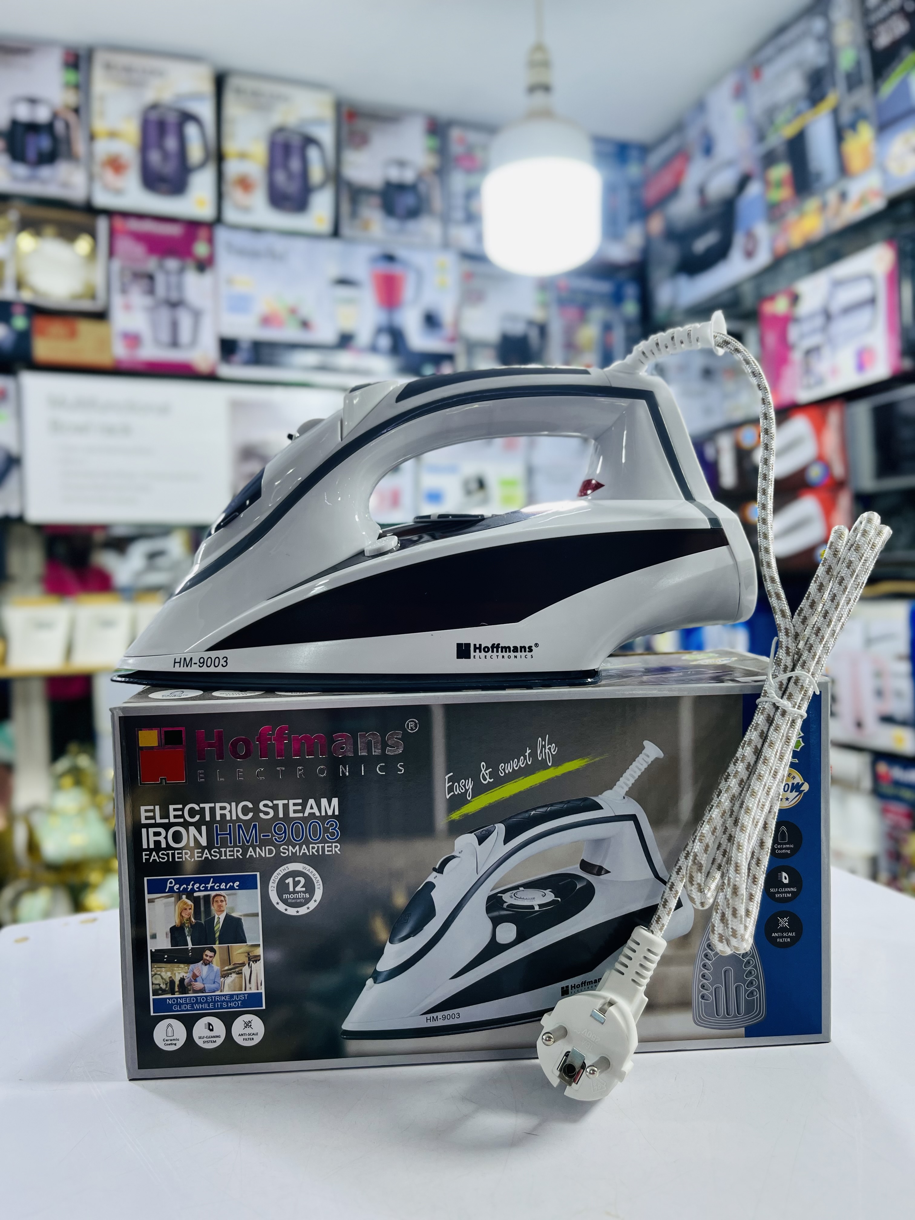 Steam iron box Hoffmans Uganda