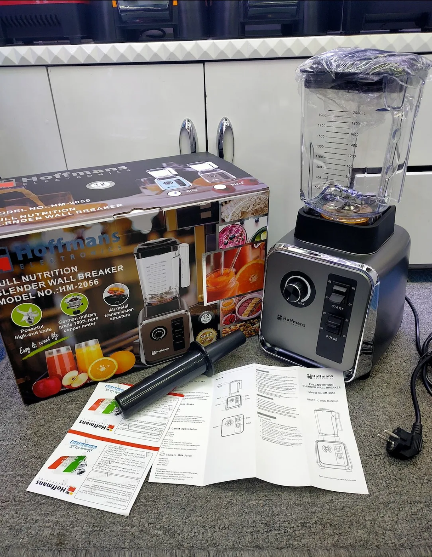 Commercial Blender 2L Wall Breaker HM-5056 Uganda