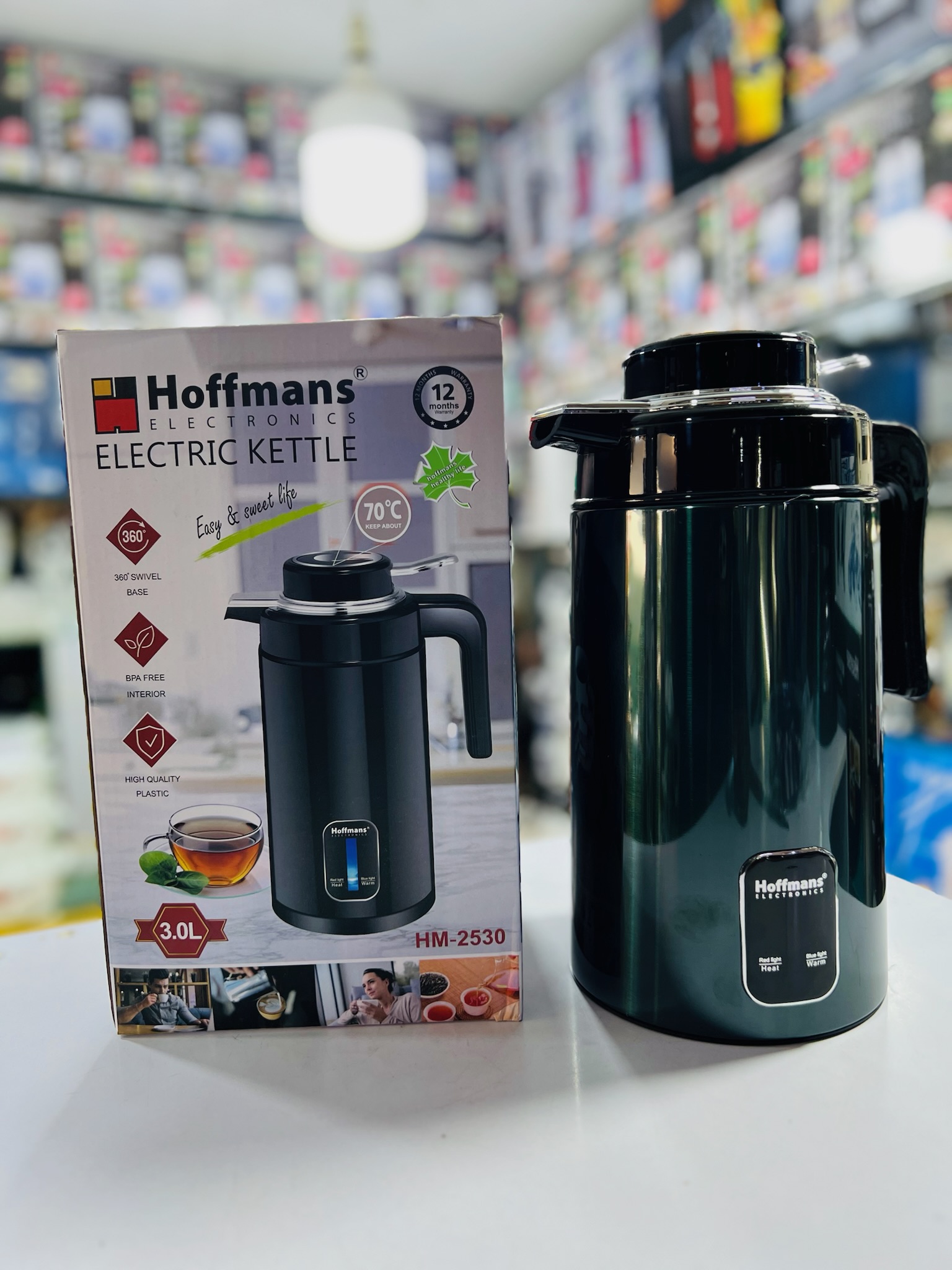 Keep warm kettle Hoffmans Uganda