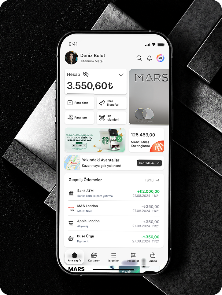 Finansal İşlemlerin Tek Uygulamada