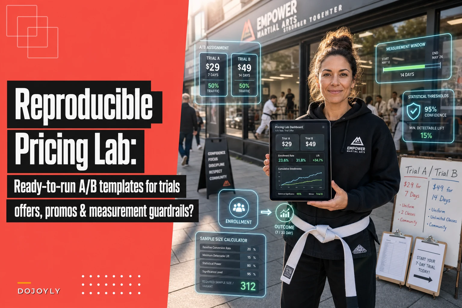 A reproducible pricing experiments lab: ready‑to‑run A/B templates for trials, offers and promotions