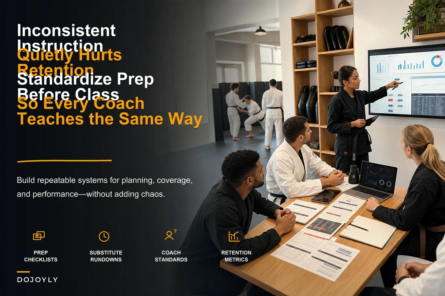 Stop inconsistent instruction from costing students: an operational guide to instructor coordination, training and performance measurement
