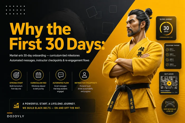 Why the first 30 days decide membership: a martial‑arts onboarding workflow to convert trials